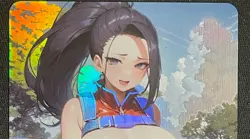 DUAL 1350 Momo My Hero Academia Goddess Story Anime Waifu Card ACG NSFW - Image 1