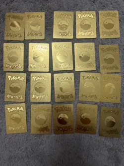 Assorted Gold Foil Pokemon Cards - Image 2