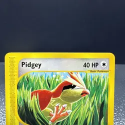Pidgey 2002 Pokemon Vintage Card # 123/165 Expedition E-Reader Non Holo LP - Image 3