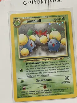 Jumpluff 9/64 Holo Rare Neo Revelation Pokemon Card - Image 1
