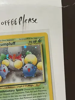 Jumpluff 9/64 Holo Rare Neo Revelation Pokemon Card - Image 3