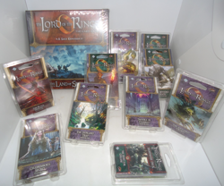 Game Card Mixed Lot LOTR The Lord Of The Rings LCG Adventure Pack - Image 1