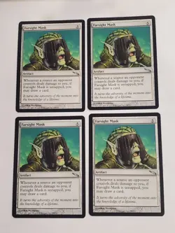 MTG Playset 4x Farsight Mask (Mirrodin/Artifact/U) - BGM - Image 1