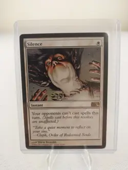 MTG Magic the Gathering Silence Magic 2014 (#35) MP - Image 1