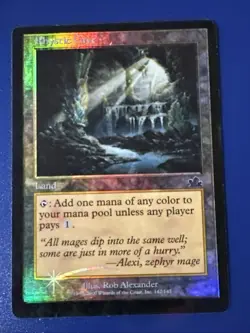 Rhystic Cave Foil X1 Prophecy Played Condition See Front/back Pics - Image 1