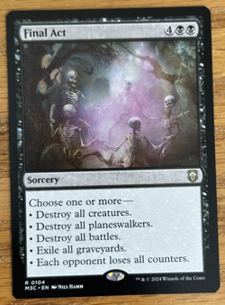 MTG Modern Horizons 3 Commander, Final Act - Image 1