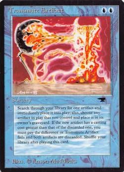 Transmute Artifact U Antiquities NM - Image 1