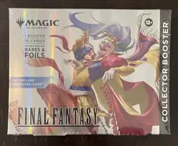 Magic The Gathering MTG TCG Final Fantasy Collector Booster Omega Box Sealed QTY - Image 1