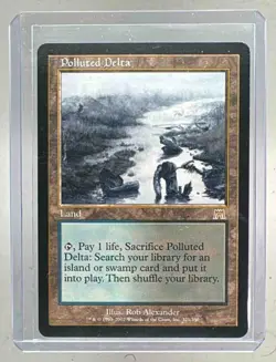 Polluted Delta 2002 Magic: The Gathering Onslaught #321 (B) - Image 1
