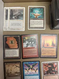 Huge magic the gathering mtg bulk lot vintage english japanese italian lp dmg - Image 2