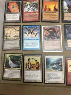Huge magic the gathering mtg bulk lot vintage english japanese italian lp dmg - Image 3