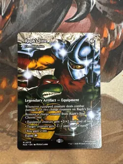 Raph's Jitte - Umezawa's Jitte (Borderless) #19 (NM) PZA Magic MTG - Image 1