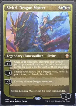 Sivitri, Dragon Master #65 Commander: Dominaria United Foil Mythic - Image 1