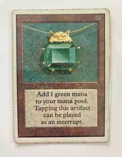 Mox Emerald Unlimited - Magic: The Gathering - English - Image 1