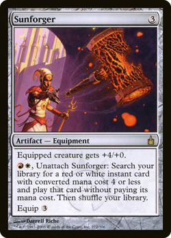 Sunforger #272 (HP) Ravnica City of Guilds RAV Magic MTG - Image 1