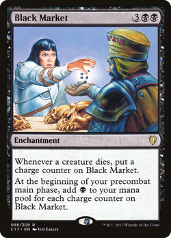 Black Market #98 (MP) Commander 2017 C17 Magic MTG - Image 1