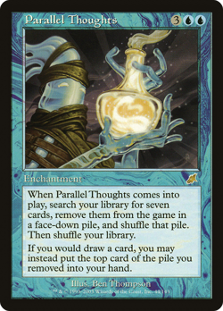 Parallel Thoughts #44 (HP) Scourge SCG Magic MTG - Image 1
