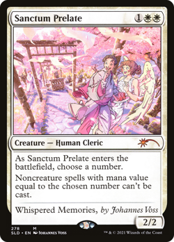 Sanctum Prelate #278 (Foil) (MP) Secret Lair Drop SLD Magic MTG - Image 1