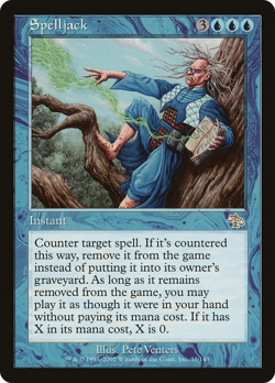 Spelljack #51 (HP) Judgment JUD Magic MTG - Image 1