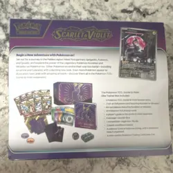 Pokemon Scarlet & Violet Elite Trainer Box Miraidon Booster Promo English - Image 3