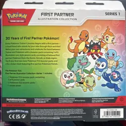 Pokemon (LOT OF 2) TCG First Partner Illustration Collection Series 1 Box SEALED - Image 4
