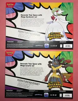 Pokemon TCG: Ascended Heroes Premium Poster Collection Mega Lucario & Gardevoir - Image 2