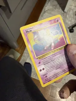 Vintage Pokemon Mew 8 Wotc Promo Regular MP-LP - Image 4