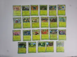 Pokemon TCG Destined Rivals Common, Uncommon, Holo Complete Set- 165 Cards - Image 1