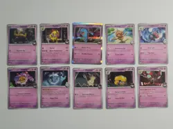 Pokemon TCG Destined Rivals Common, Uncommon, Holo Complete Set- 165 Cards - Image 5
