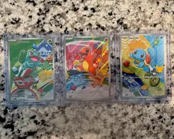 Pokemon TCG First Partner Illustration (Bulbasaur/Charmander/Squirtle) Promos NM - Image 1