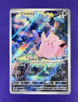 Pokemon TCG Clefairy Illustration Rare 094/088 Perfect Order ME03 NM/Mint Eng - Image 1