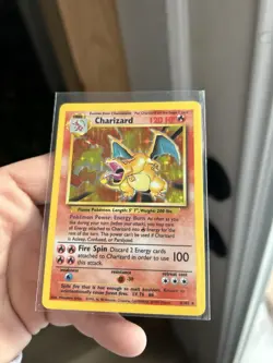 Pokemon TCG Base Set Lot-Charizard + Blastoise Holo - Image 3