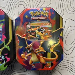 Pokemon TCG Mega Charizard X & Y ex Tin Bundle - New & Sealed ✅🚚 - Image 3