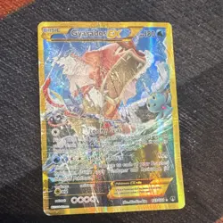 Pokemon Gyarados EX Secret Rare Full Art Holo Breakpoint 123/122 180 HP - Image 1