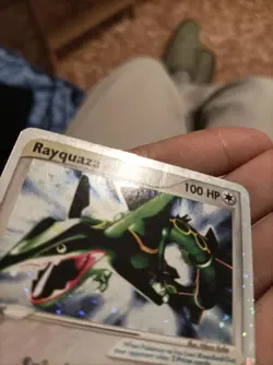2003 Pokemon EX Dragon Rayquaza EX Holo Foil Rare 97/97 - Image 3