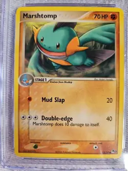 Pokemon Marshtomp 2006 Pop Series 3 #15 Graded CGC Pristine 10 - Image 2