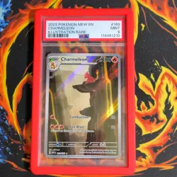 Pokemon Charmeleon Illustration Rare Holo Scarlet & Violet 151 169/165 PSA 9 - Image 1