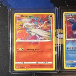 Pokemon TCG Shining Fates Holo Lot 5x Reshiram Kyogre Swanna Stonjourner Suicune - Image 4