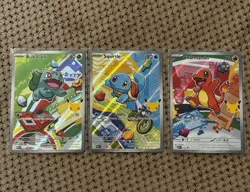 Pokemon TCG: First Partner Illustration Collection - Kanto Set - 037, 038, 039 - Image 1