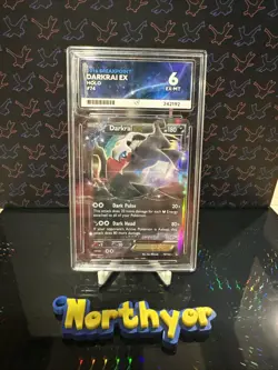 POKEMON 2016 XY Breakpoint DARKRAI EX #74 ACE 6 RARE - Image 1