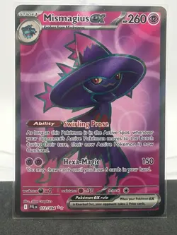 Mismagius ex 112/094 Ultra Rare Phantasmal Flames Pokemon Near Mint - Image 1