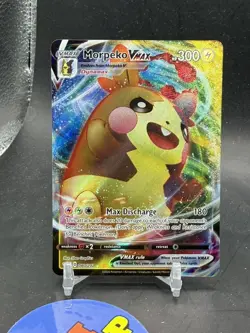 Morpeko VMAX 080/202 Sword & Shield Ultra Rare Holo Pokemon - Image 1
