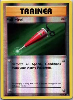 Full Heal 78/108 Uncommon Evolutions Pokemon Reverse Holo Near Mint - Image 1