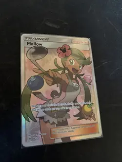 Pokemon Mallow Trainer Full Art Holo Guardians Rising 145/145 English - MP - Image 3