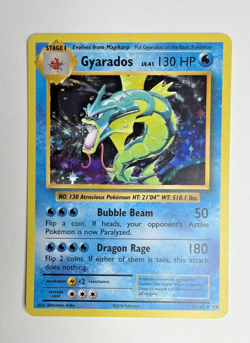 Pokemon TCG Gyarados 34/108 Holo Rare, Evolutions NM - Image 1
