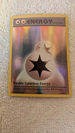 B Double Colorless Energy 90/108 Rev Reverse Holo XY Evolutions Pokemon NM - Image 1
