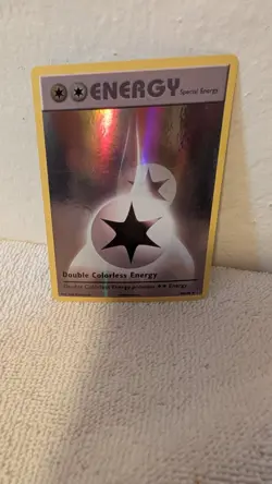 B Double Colorless Energy 90/108 Rev Reverse Holo XY Evolutions Pokemon NM - Image 3