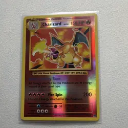 Pokemon Charizard Reverse Holo XY Evolutions 11/108 Raw LP - Image 1