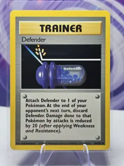 Defender 80/102 Base Set Unlimited Pokemon TCG - Image 1