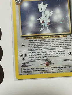 Pokemon TCG Togetic Neo Genesis 16 Holo Unlimited Rare NM-LP - Image 5